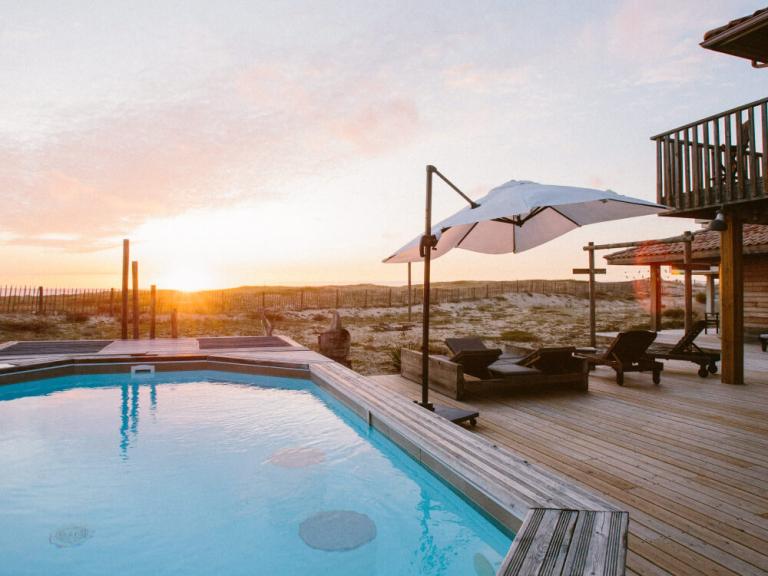 villa lodge piscine