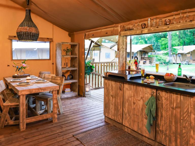tente lodge camping