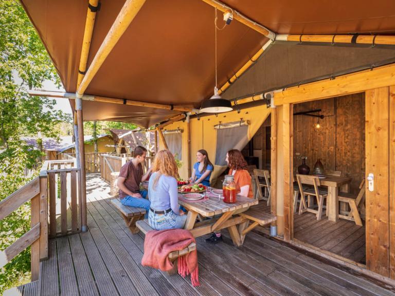 tente lodge camping
