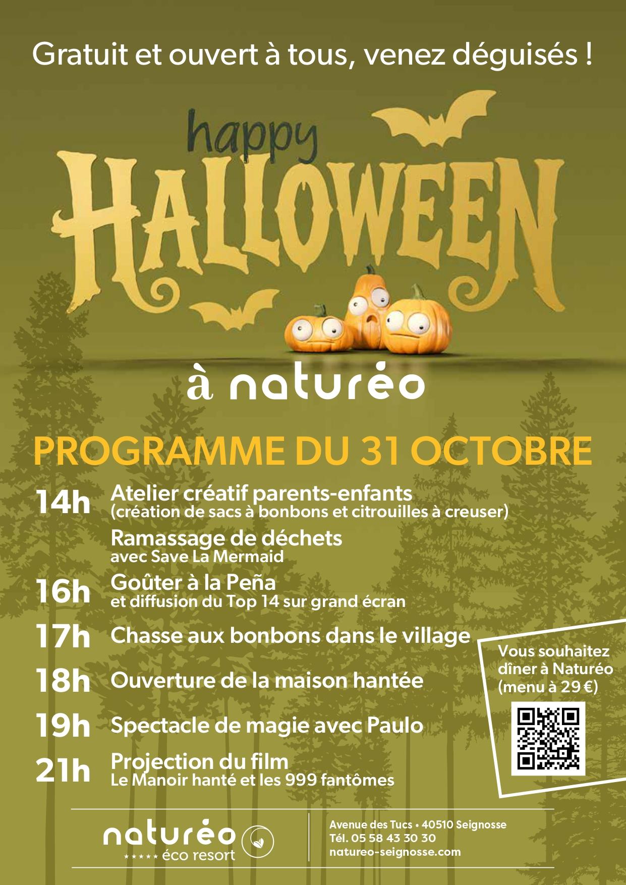 affiche halloween